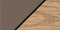Terratone Exterior with Oak Interior Color Swatch